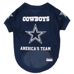 Pets First NFL Dallas Cowboys DOGS & CATS Premium Raglan Mesh Jersey. Licensed, Durable, Breathable Jersey - Medium