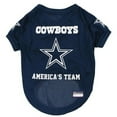 thumbnail image 1 of Pets First NFL Dallas Cowboys DOGS & CATS Premium Raglan Mesh Jersey. Licensed, Durable, Breathable Jersey - Small, 1 of 3