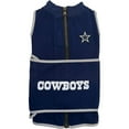 thumbnail image 1 of Pets First NFL Dallas Cowboys Dog Anxiety Calming Shirt Soothing Solution Vest, Dogs & Cats Keeps Dogs Calm & Feeling Safe, Relaxing Jacket, Small, 1 of 6