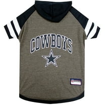 Pets First NFL Dallas Cowboys NFL Hoodie Tee Shirt for Dogs & Cats - COOL T-Shirt, 32 Teams - Medium