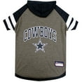 thumbnail image 1 of Pets First NFL Dallas Cowboys NFL Hoodie Tee Shirt for Dogs & Cats - COOL T-Shirt, 32 Teams - Small, 1 of 3