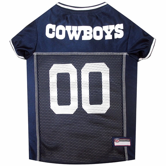 Pets First NFL Dallas CowboysLicensed Mesh Jersey for Dogs and Cats - Extra Large