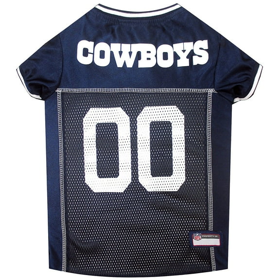 Pets First NFL Dallas CowboysLicensed Mesh Jersey for Dogs and Cats - Medium