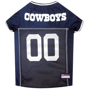 Pets First NFL Dallas CowboysLicensed Mesh Jersey for Dogs and Cats - Small