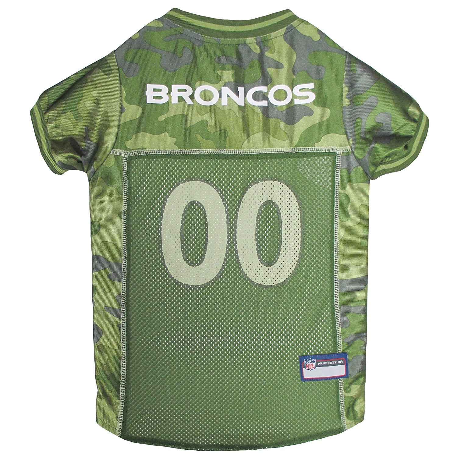 Pets First NFL Denver Broncos Camouflage Jersey For Dogs, 5 Sizes  Available, Pet Shirt For Hunting, Hosting a Party, or Showing off your  Sports Team - Extra Small 