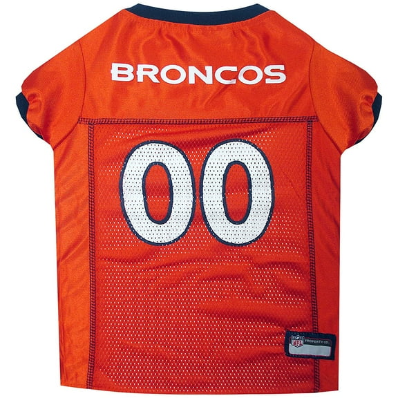 Pets First NFL Denver BroncosLicensed Mesh Jersey for Dogs and Cats - Extra Extra large