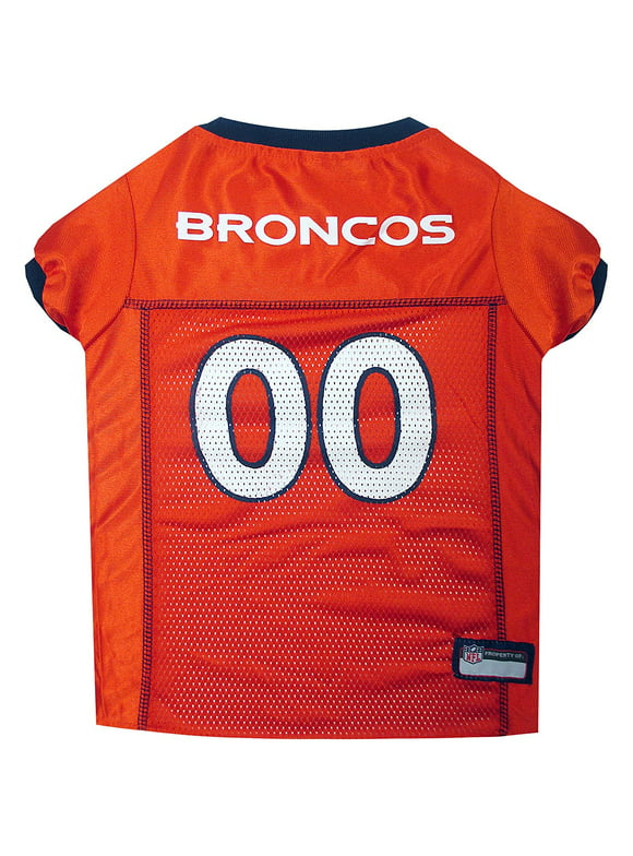 Pets First NFL Denver BroncosLicensed Mesh Jersey for Dogs and Cats - Extra Extra large