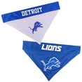 thumbnail image 1 of Pets First Nfl Detroit Lions Reversible Bandana Licensed, Reversible Pet Bandana - 2 Sided Bandana, 1 of 4