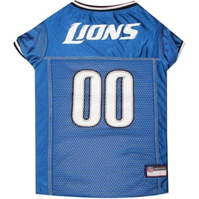 Pets First NFL Detroit Lions Licensed Mesh Jersey for Dogs and Cats, Medium