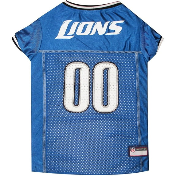 Pets First NFL Detroit LionsLicensed Mesh Jersey for Dogs and Cats - Extra Extra large