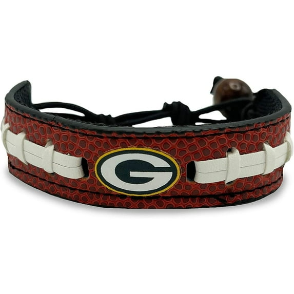 Pets First NFL Green Bay Packers Human Pebble Grain Bracelet