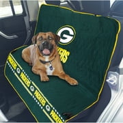 Pets First NFL Green Bay Packers Premium Car Seat Protecting Cover, Durable, Waterproof, Fits most Car Rear Seats