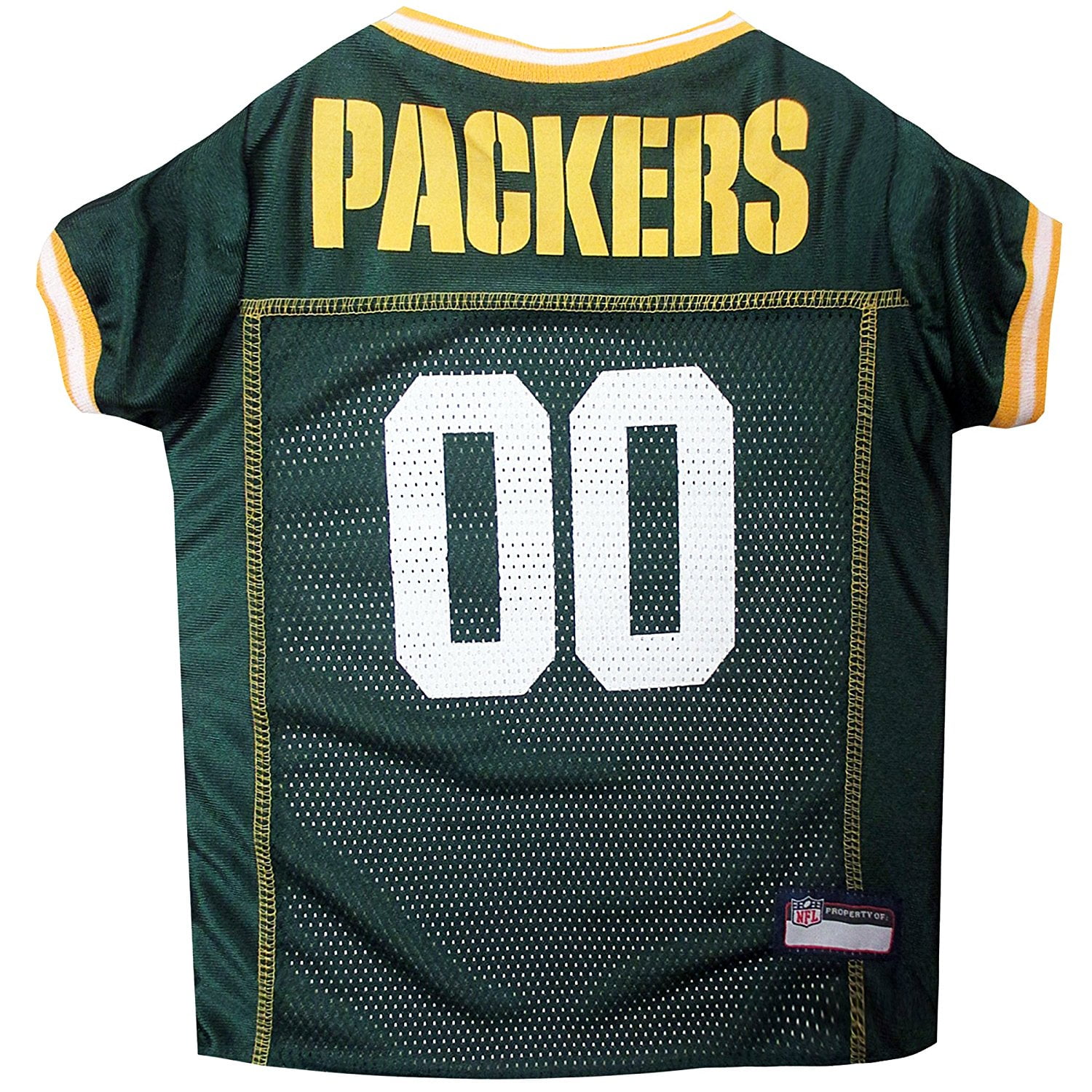 Pets First NFL Green Bay PackersLicensed Mesh Jersey for Dogs and Cats - Extra Small