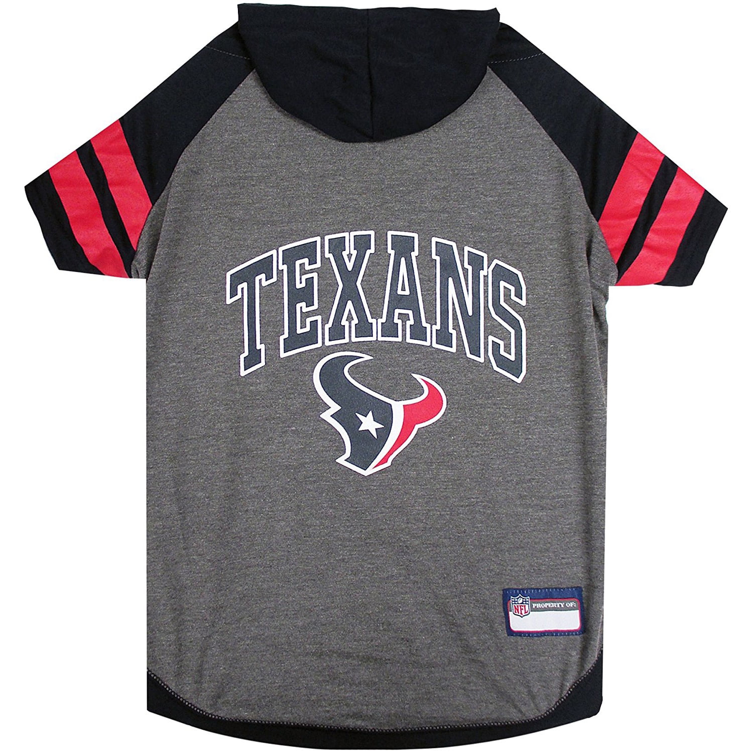 Pets First NFL Houston Texans NFL Hoodie Tee Shirt for Dogs & Cats - COOL T-Shirt, 32 Teams - Medium