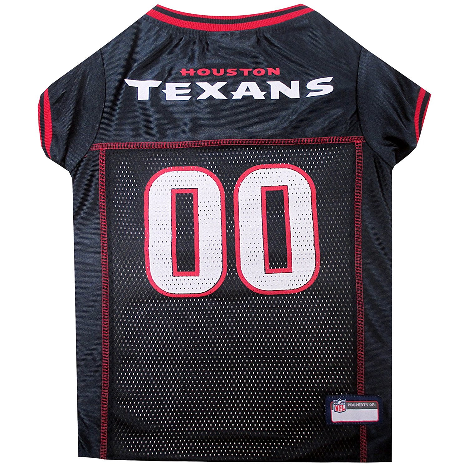 Pets First NFL Houston TexansLicensed Mesh Jersey for Dogs and Cats - Extra Extra large