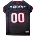 thumbnail image 1 of Pets First NFL Houston TexansLicensed Mesh Jersey for Dogs and Cats - Large, 1 of 6