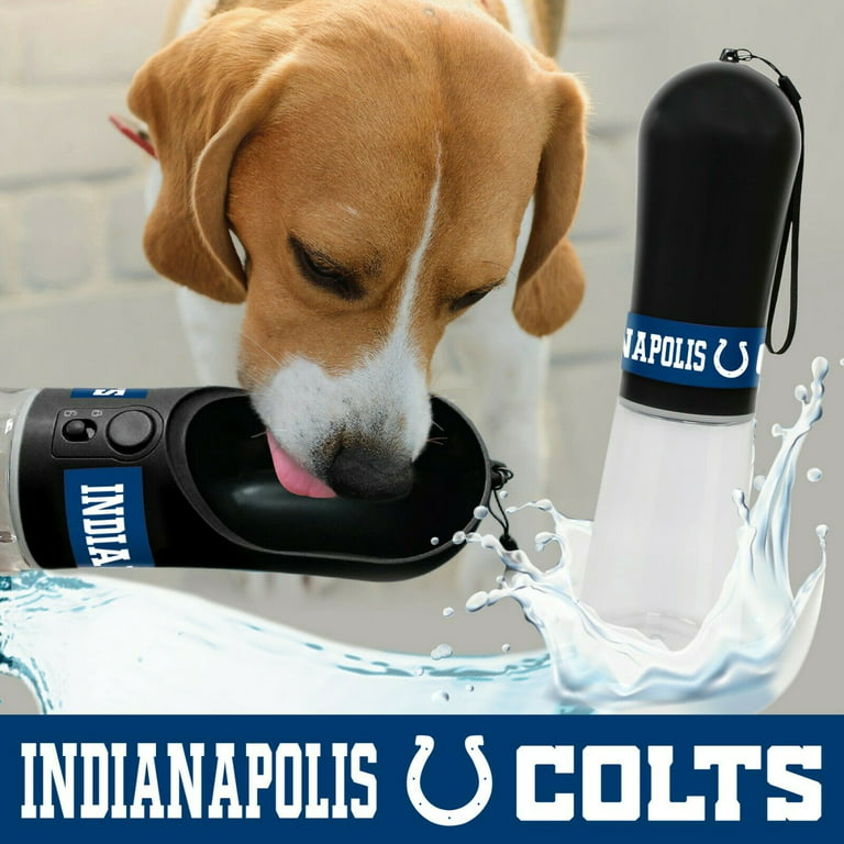Pets First NFL Indianapolis Colts Portable Pet Water Bottle Travel