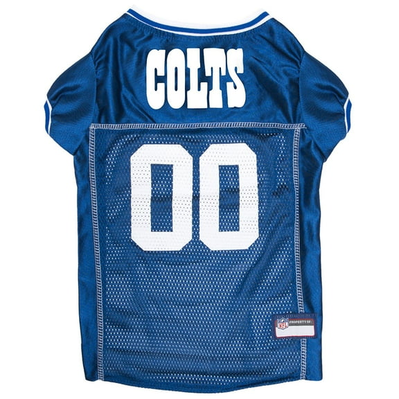 Pets First NFL Indianapolis ColtsLicensed Mesh Jersey for Dogs and Cats - Extra Small