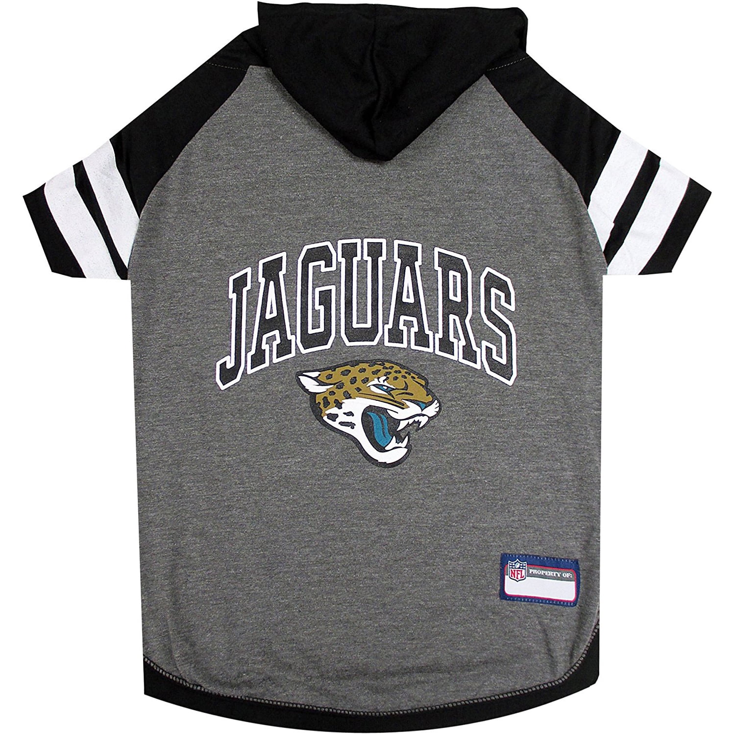 Pets First NFL Jacksonville Jaguars NFL Hoodie Tee Shirt for Dogs & Cats - COOL T-Shirt, 32 Teams - Small