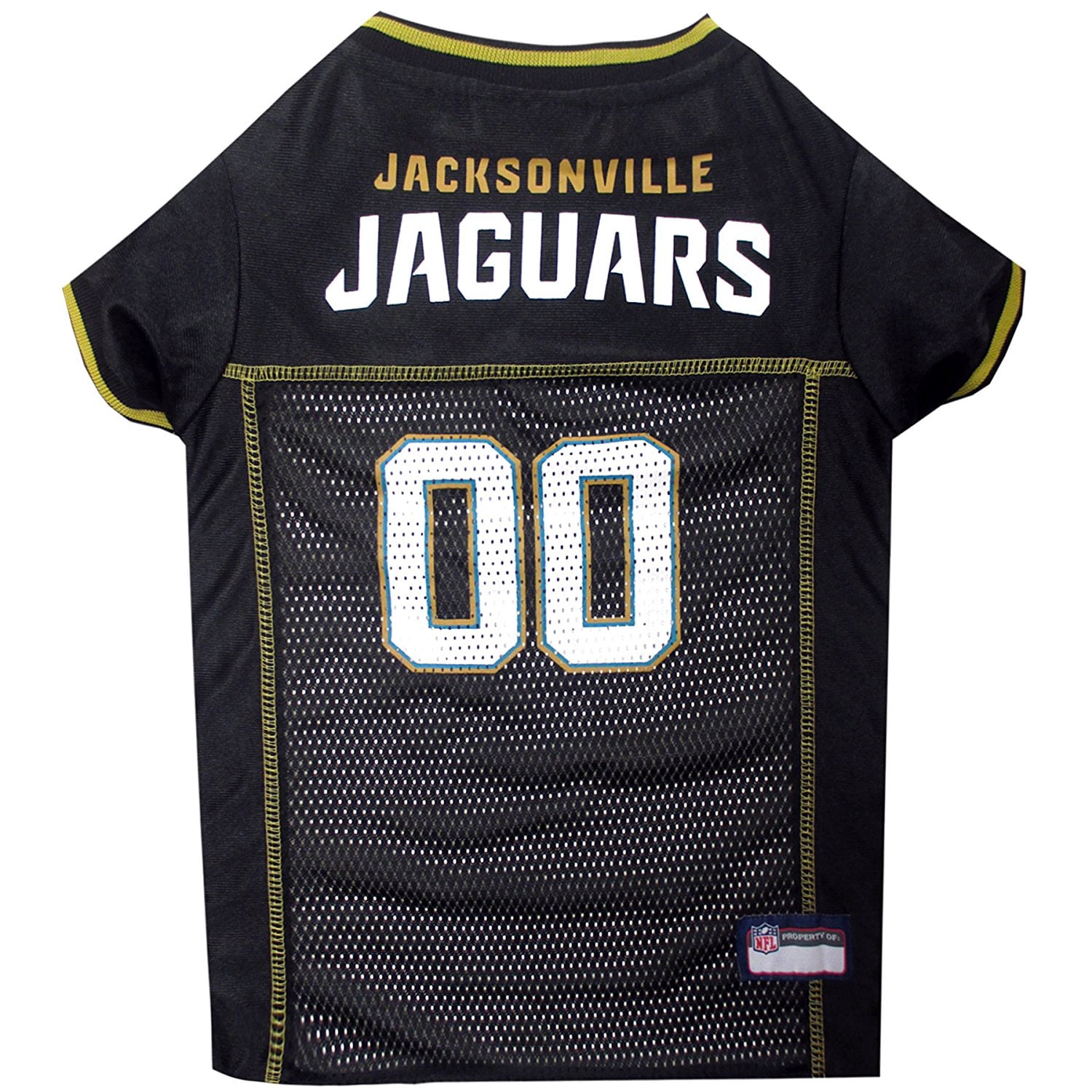 Pets First NFL Jacksonville JaguarsLicensed Mesh Jersey for Dogs and Cats - Medium