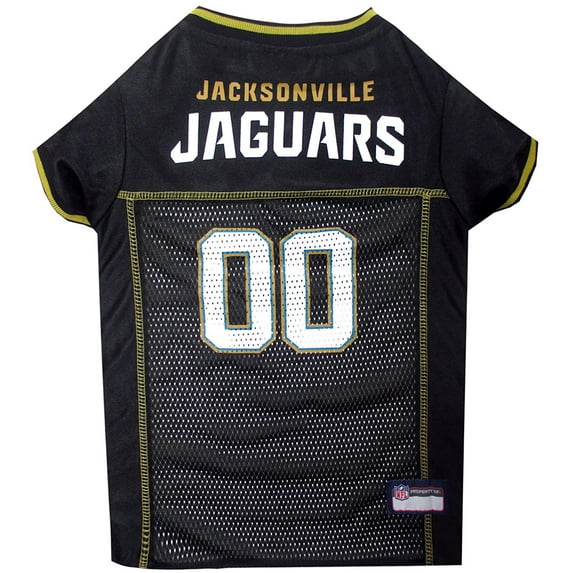 Pets First NFL Jacksonville JaguarsLicensed Mesh Jersey for Dogs and Cats - Medium