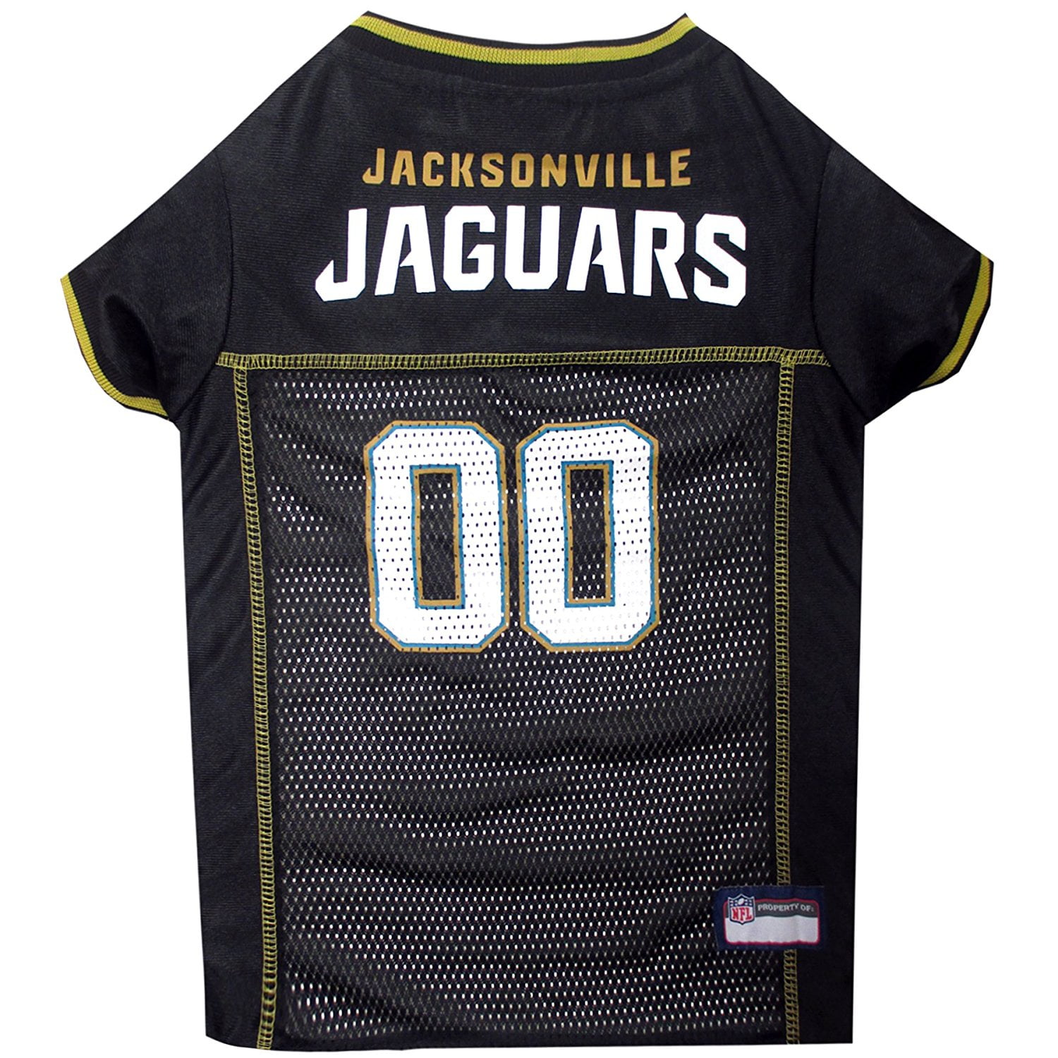 Pets First NFL Jacksonville JaguarsLicensed Mesh Jersey for Dogs and Cats - Small