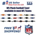 thumbnail image 1 of Pets First NFL Kansas City Chiefs Plush Football Rope Toy for Dogs & Cats - Soft, Chewy & Squeaky, 1 of 7