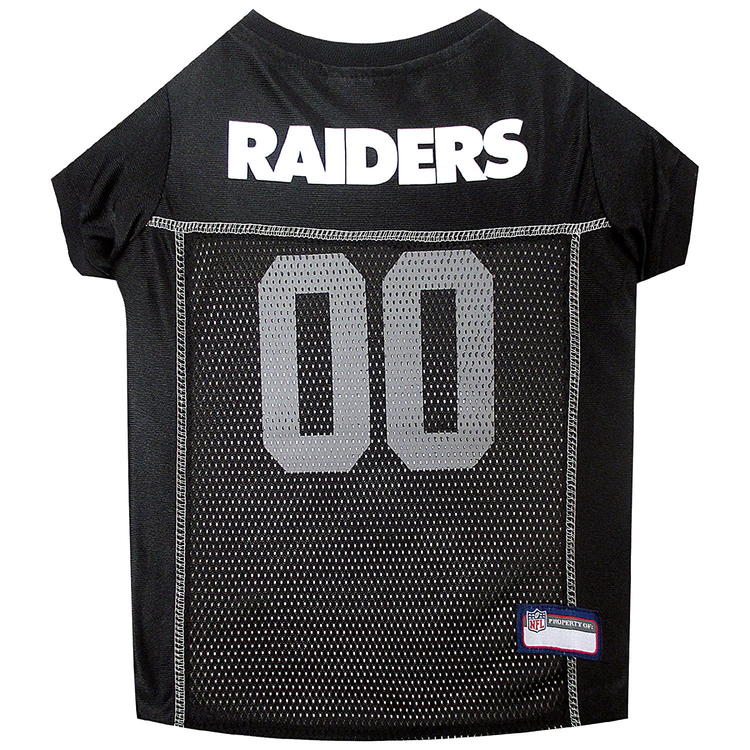 Pets First NFL Las Vegas Raiders Licensed Mesh Jersey for Dogs and Cats - Extra Small