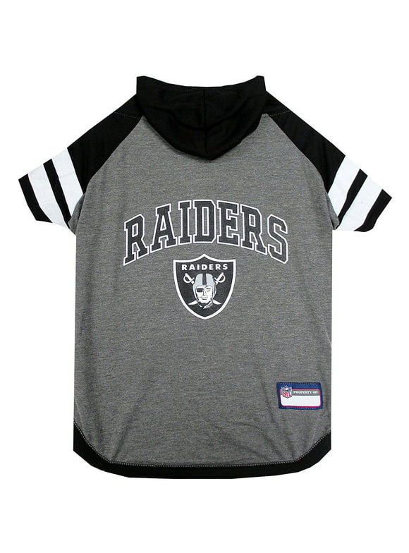 Pets First NFL Las Vegas Raiders NFL Hoodie Tee Shirt for Dogs & Cats - COOL T-Shirt, 32 Teams - Medium