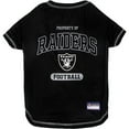 thumbnail image 1 of Pets First NFL Las Vegas Raiders Pet T-Shirt. Licensed, Wrinkle-free, Tee Shirt for Dogs/Cats. Football Shirt, 1 of 3