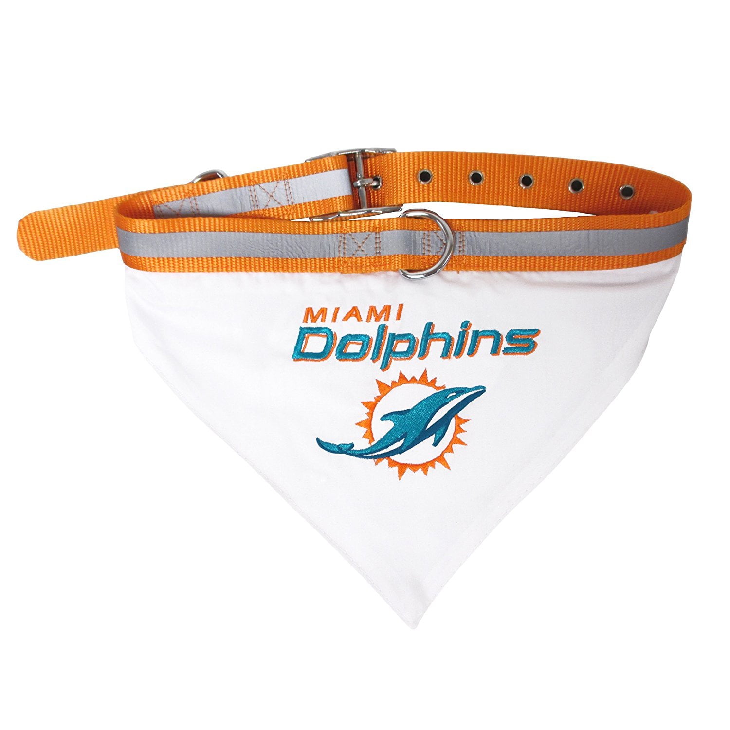 Miami dolphins dog bandana 2025