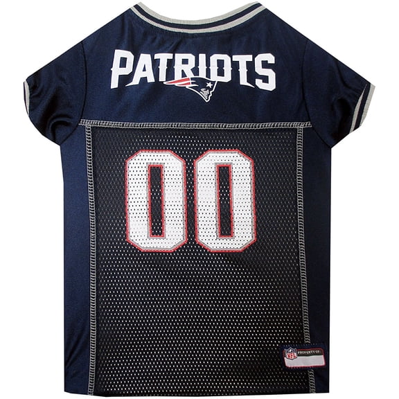 Pets First NFL New England PatriotsLicensed Mesh Jersey for Dogs and Cats - Extra Extra large