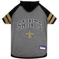 Pets First NFL New Orleans Saints NFL Hoodie Tee Shirt for Dogs & Cats - COOL T-Shirt, 32 Teams - Medium