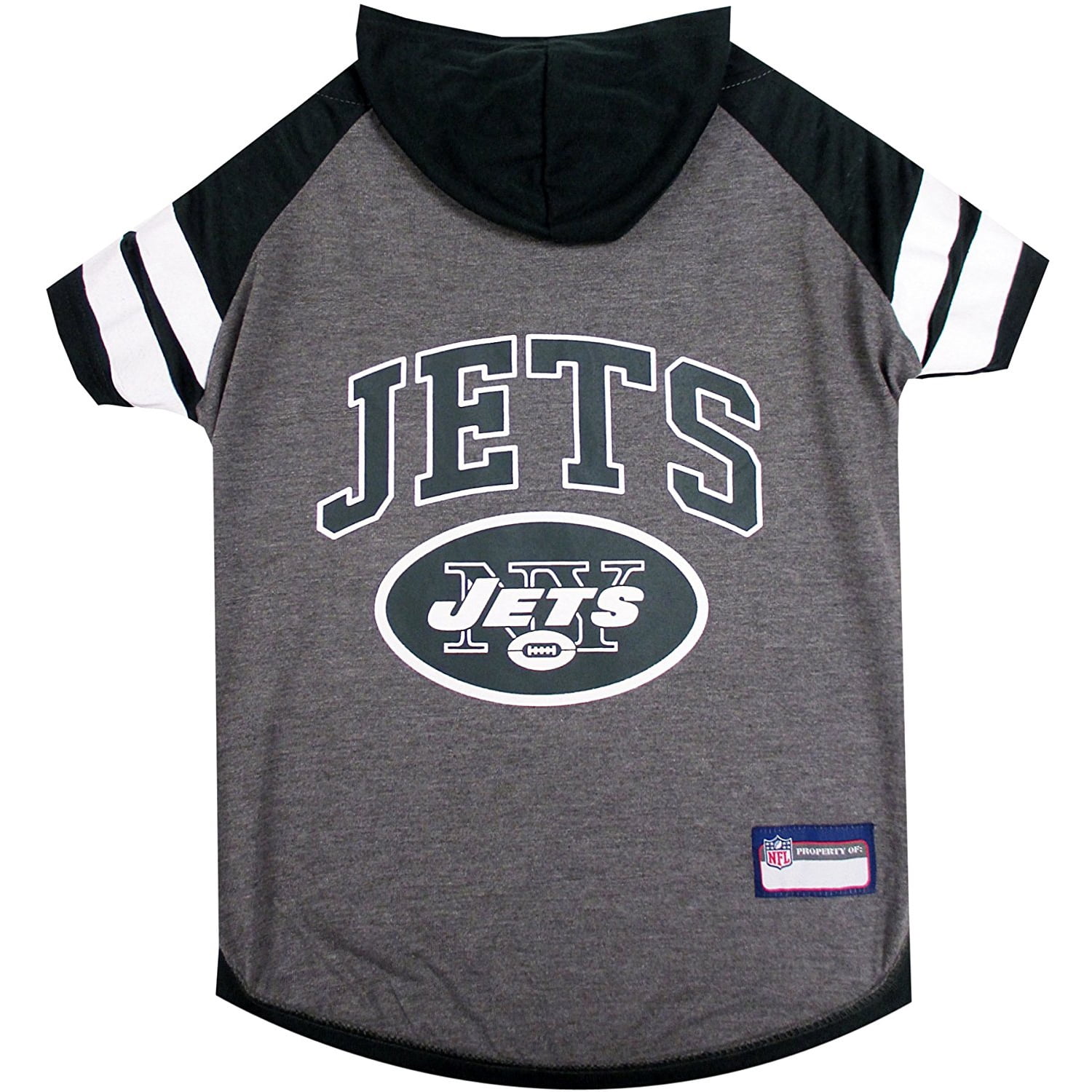 Pets First NFL New York Jets NFL Hoodie Tee Shirt for Dogs & Cats - COOL T-Shirt, 32 Teams - Medium