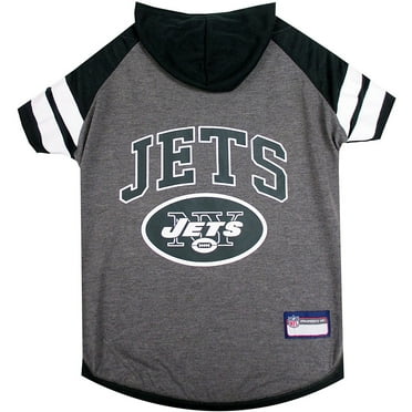 Pets First NFL New York Jets NFL Hoodie Tee Shirt for Dogs & Cats - COOL T-Shirt, 32 Teams - Medium