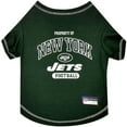 thumbnail image 1 of Pets First NFL New York Jets Pet T-Shirt. Licensed, Wrinkle-free, Tee Shirt for Dogs/Cats. Football Shirt, 1 of 3