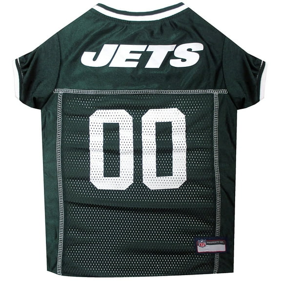 Pets First NFL New York JetsLicensed Mesh Jersey for Dogs and Cats - Extra Large