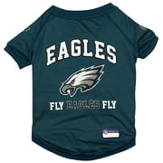 Pets First NFL Philadelphia Eagles DOGS & CATS Premium Raglan Mesh Jersey. Licensed, Durable, Breathable Jersey - Medium
