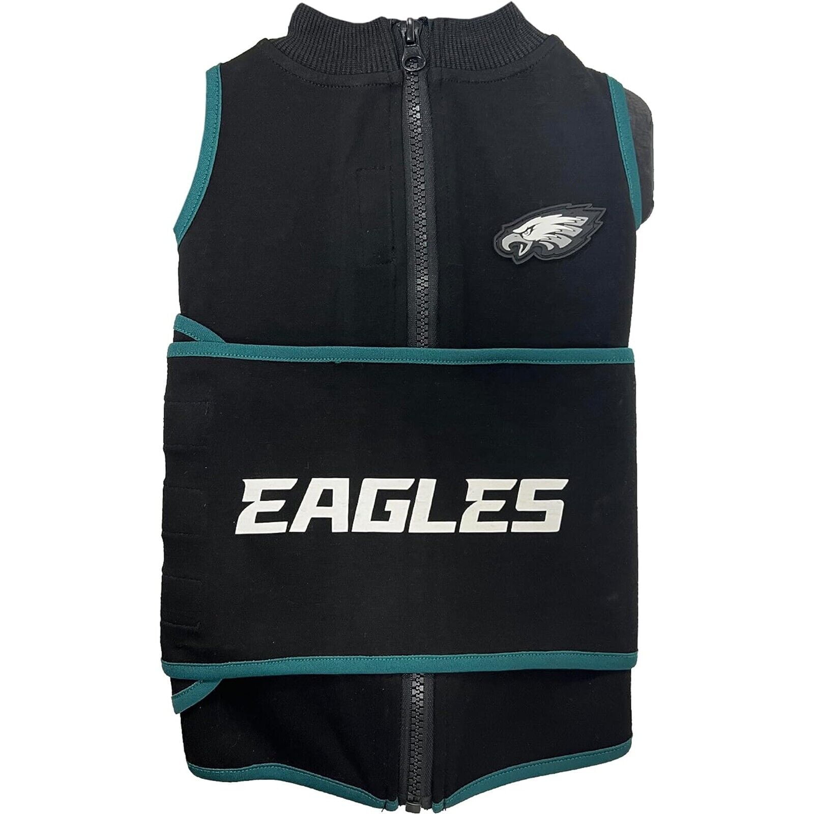 Pets First NFL Philadelphia Eagles Dog Anxiety Calming Shirt Soothing Solution Vest, Dogs & Cats Keeps Dogs Calm & Feeling Safe, Relaxing Jacket, Medium