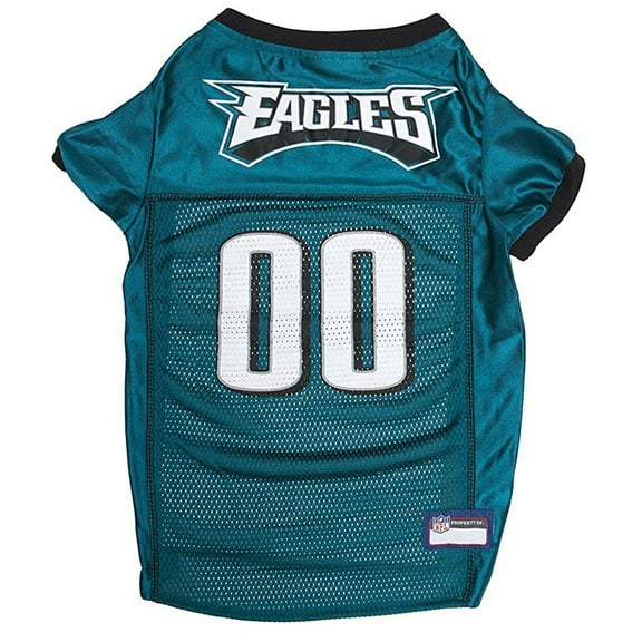 Pets First NFL Philadelphia EaglesLicensed Mesh Jersey for Dogs and Cats - Large