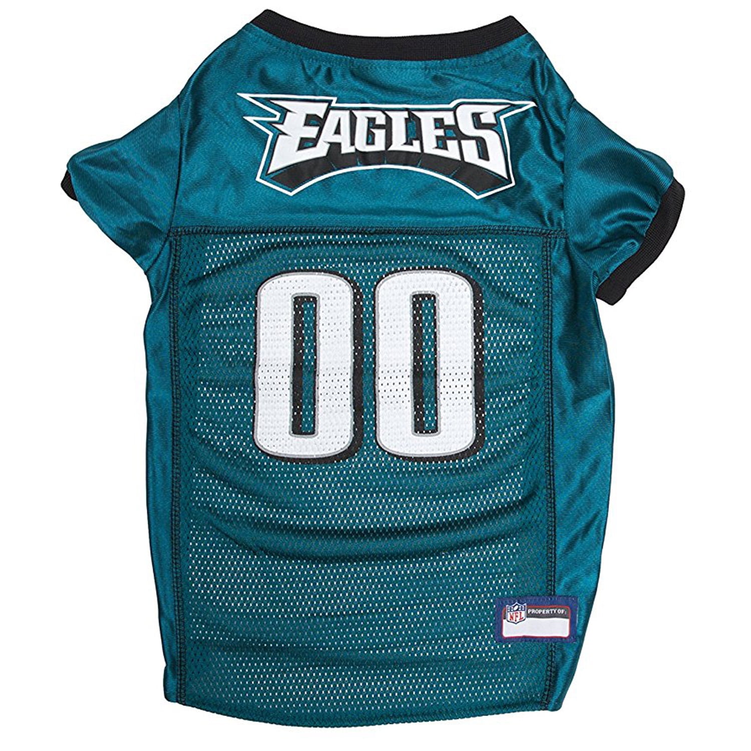 Pets First NFL Philadelphia EaglesLicensed Mesh Jersey for Dogs and Cats - Small