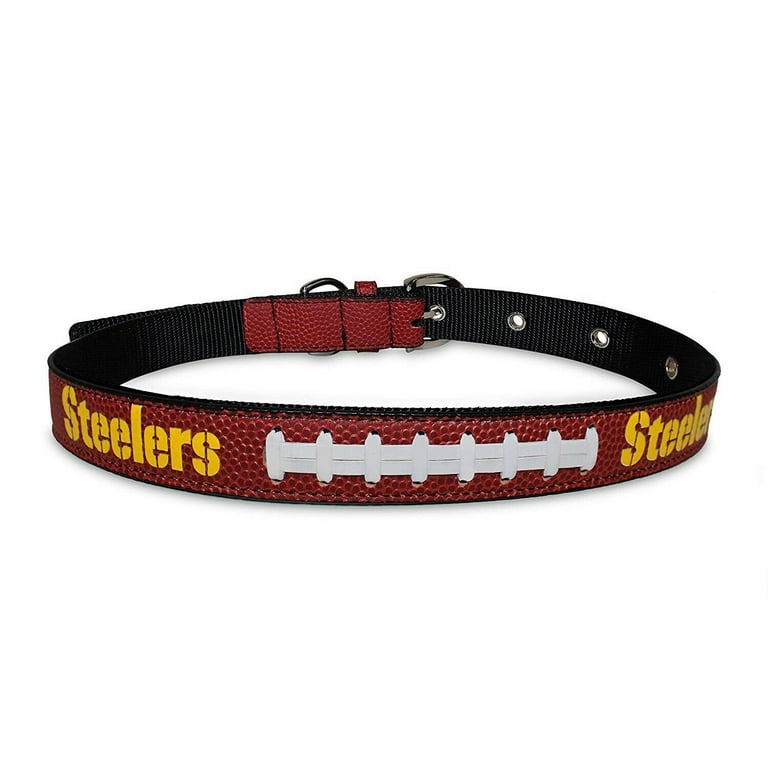 Pets First NFL Pittsburgh Steelers Best Dog Collar NFL Signature