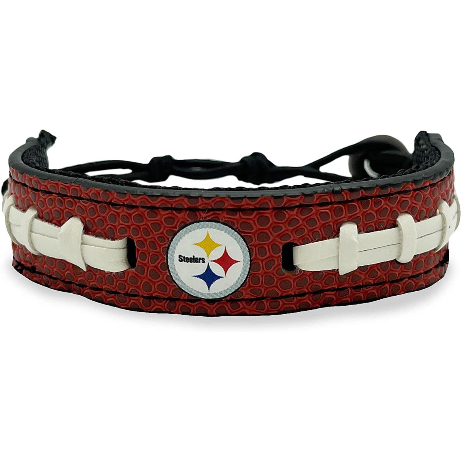 Pets First NFL Pittsburgh Steelers Human Pebble Grain Bracelet