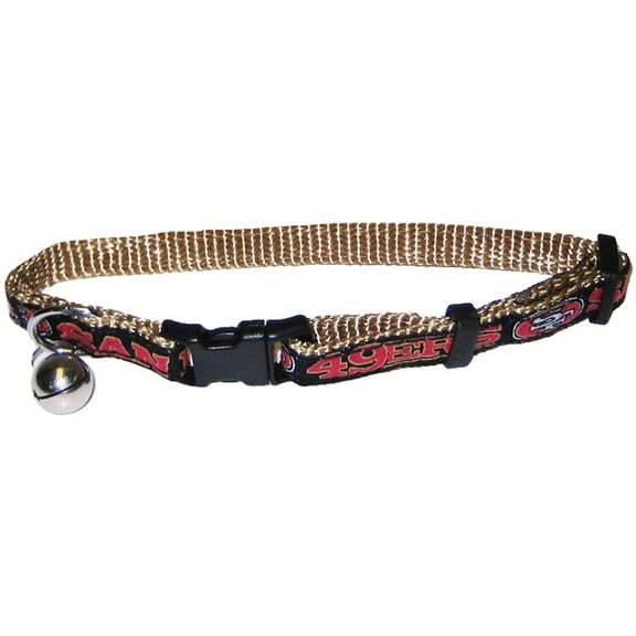 Pets First NFL San Francisco 49ers Cat Collar