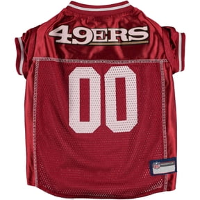 Pets First NFL San Francisco 49ers Licensed Mesh Jersey for Dogs and Cats, Extra Large