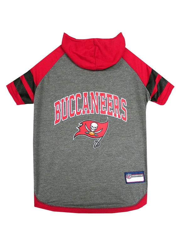 Pets First NFL Tampa Bay Buccaneers NFL Hoodie Tee Shirt for Dogs & Cats - COOL T-Shirt, 32 Teams - Medium