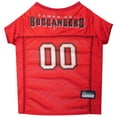 thumbnail image 1 of Pets First NFL Tampa Bay BuccaneersLicensed Mesh Jersey for Dogs and Cats - Extra Small, 1 of 6