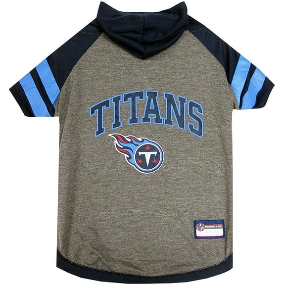Pets First NFL Tennessee Titans NFL Hoodie Tee Shirt for Dogs & Cats - COOL T-Shirt, 32 Teams - Medium