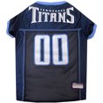 thumbnail image 1 of Pets First NFL Tennessee TitansLicensed Mesh Jersey for Dogs and Cats - Medium, 1 of 6