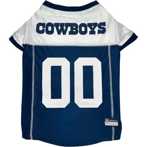 Pets First NFL Throwback Dog Jersey Comfortable & Breathable Dog Shirt